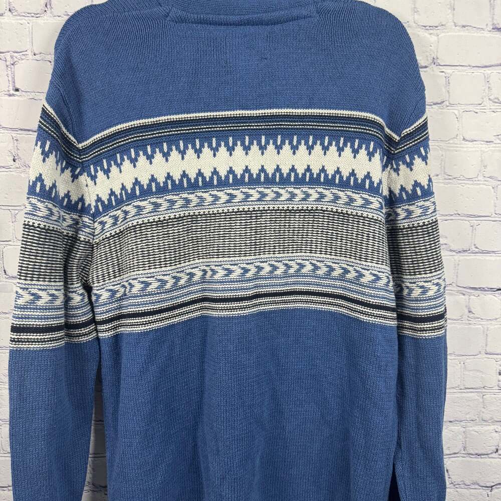Retrofit Mens Sweater Cardigan Long Sleeve Button Front Grandpa Size XL - Picture 6 of 10